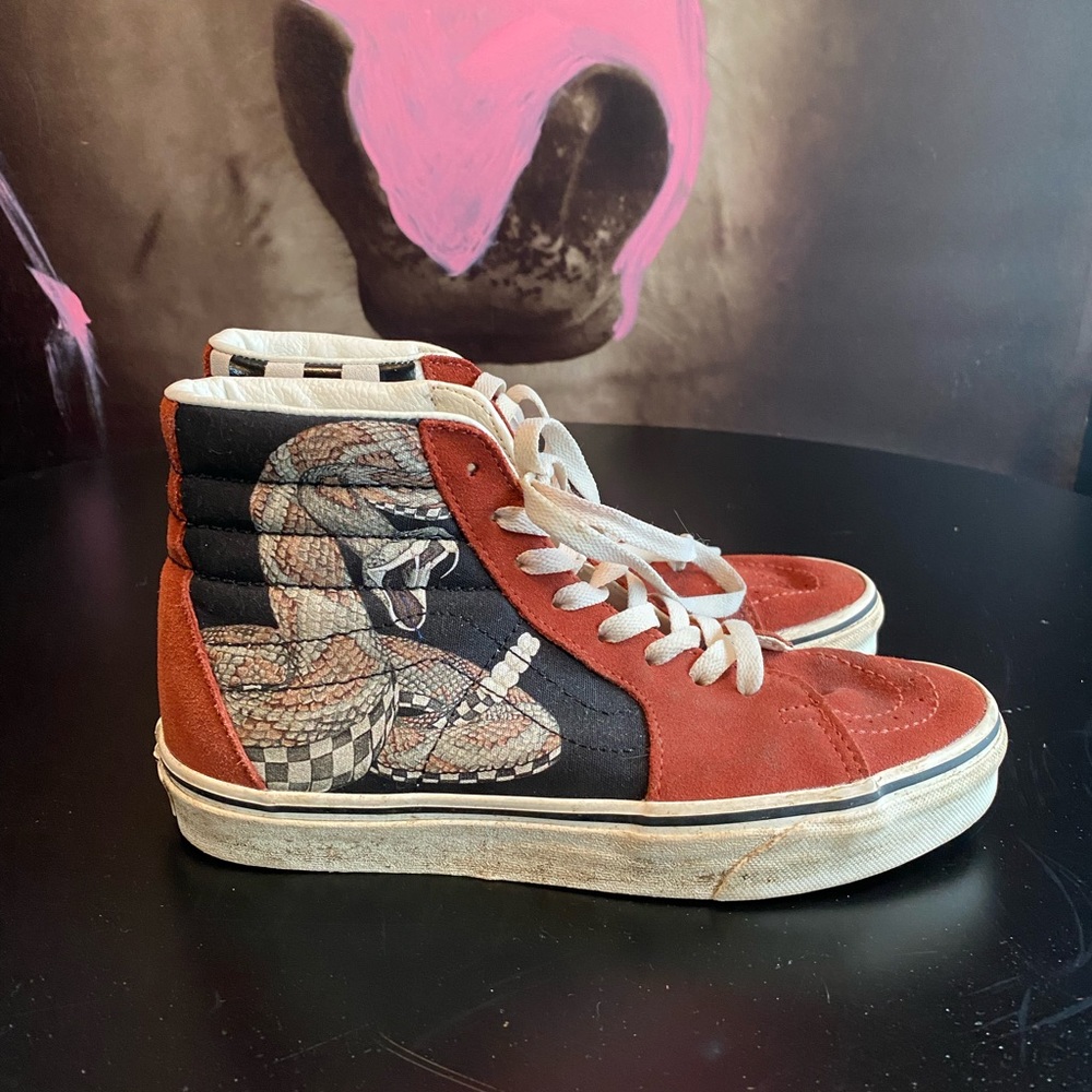 Vans Cobra/ Checkered High Tops Size Men’s 6.5